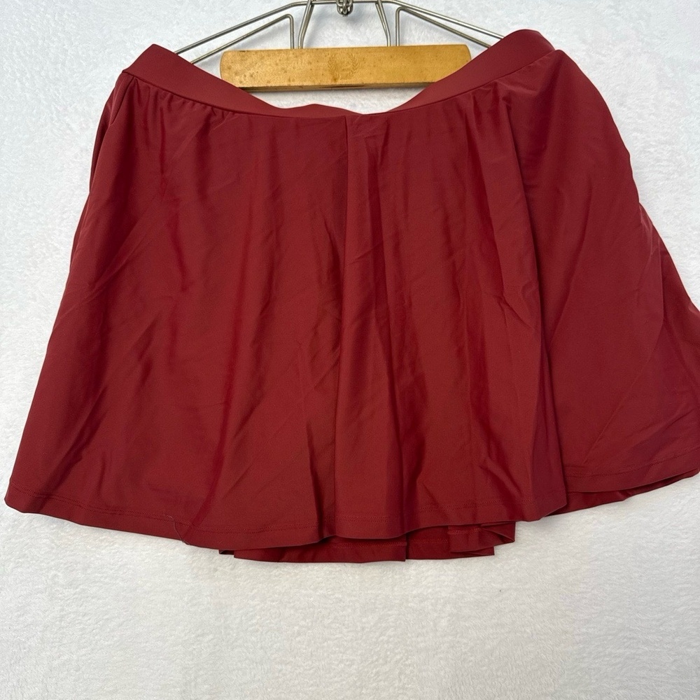 Honey Mark Sugar SwimSkort 3XL Terracotta Modest Swimsuit Resort Beach Vacation